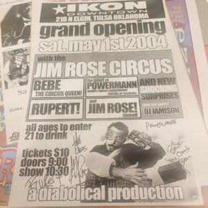 jim rose autograph at cains